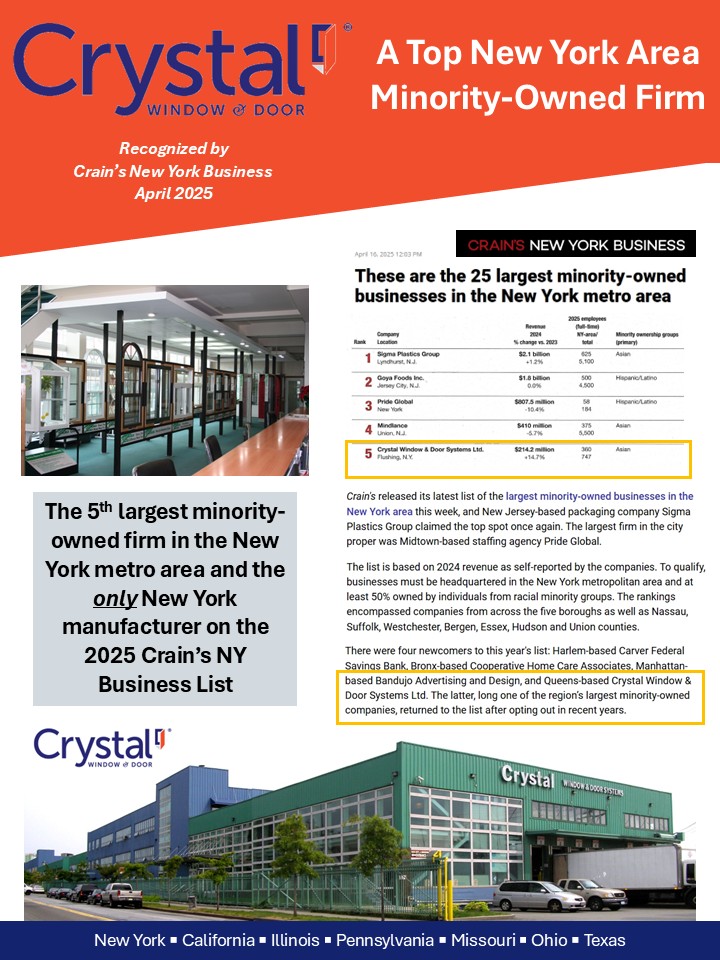 Crain's announcement on Crystal